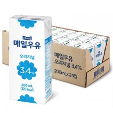 매일 소화가 잘되는 우유, 190ml, 48개