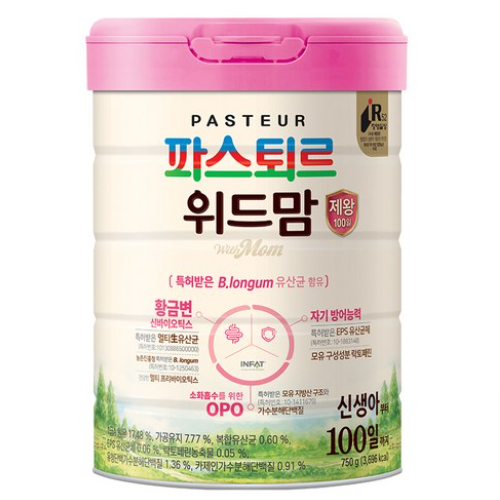 파스퇴르 위드맘 제왕 100일, 750g, 1개