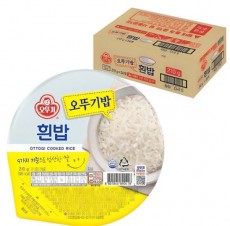 오뚜기 흰밥, 210g, 24개